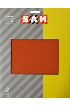 SAM Schuurpapier Droog 5 stuks korrel 80 Hoge Kwaliteit